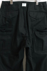 SASSAFRAS / OVERGROWN PANTS-HERRINGBONE TWILL / Black