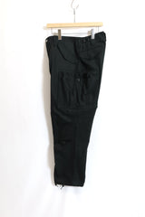 SASSAFRAS / OVERGROWN PANTS-HERRINGBONE TWILL / Black