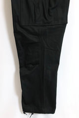 SASSAFRAS / OVERGROWN PANTS-HERRINGBONE TWILL / Black