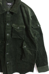MODMNT /CORDUROY UTILITY CPO SHIRT - KHAKI