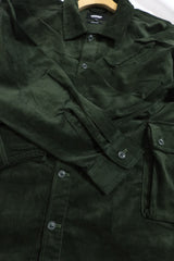 MODMNT /CORDUROY UTILITY CPO SHIRT - KHAKI