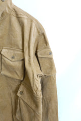 MODMNT /CORDUROY UTILITY CPO SHIRT - BEIGE