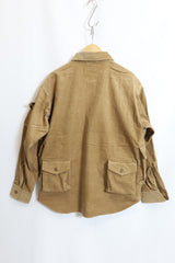 MODMNT /CORDUROY UTILITY CPO SHIRT - BEIGE