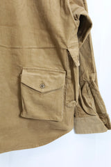 MODMNT /CORDUROY UTILITY CPO SHIRT - BEIGE