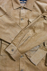 MODMNT /CORDUROY UTILITY CPO SHIRT - BEIGE
