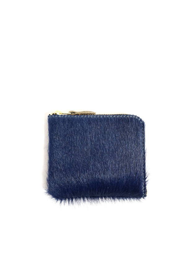 Re-ACT / Re-ACT Unborn calf L-Fastener Wallet - Navy