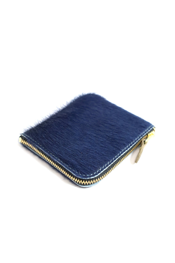 Re-ACT / Re-ACT Unborn calf L-Fastener Wallet - Navy