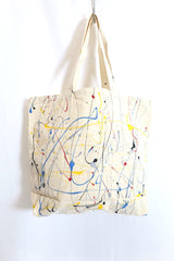 Re-ACT / Re-ACT Splatter Paint Tote Fashion Bag - Multi