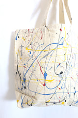 Re-ACT / Re-ACT Splatter Paint Tote Fashion Bag - Multi