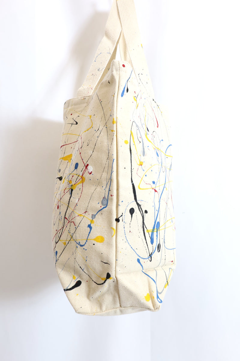 Re-ACT / Re-ACT Splatter Paint Tote Fashion Bag - Multi