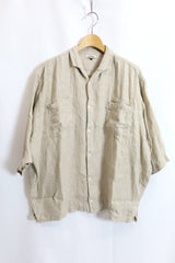 jujudhau / Beack Collar Shirt 1/2 - HBNatural 