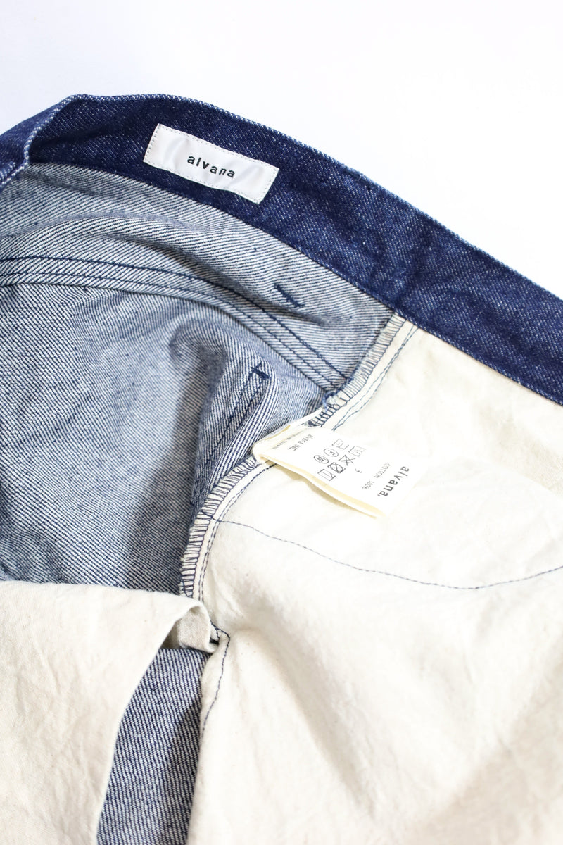 alvana /Bharat Skate Denim PANTS - Blue