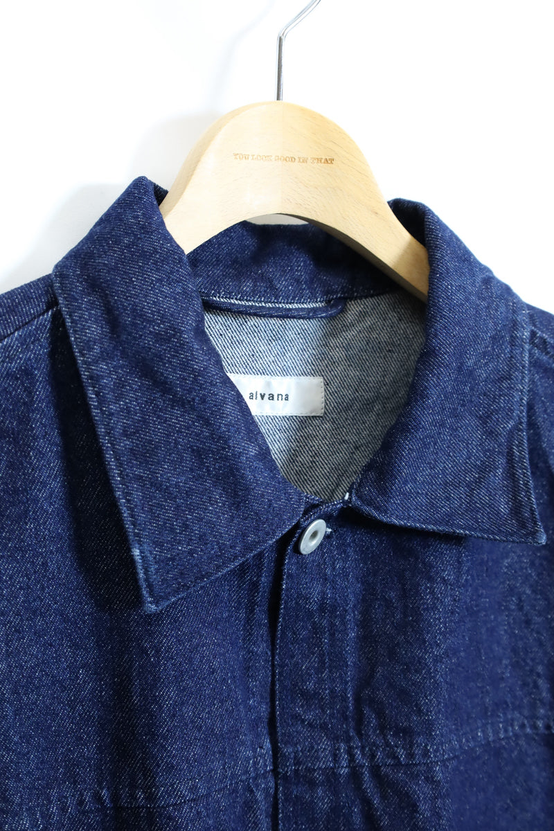 alvana / Bharat Denim Jacket - Blue