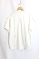 alvana / 空紡　FootBall S/S Tee Shirt - White