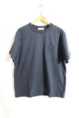 alvana / 空紡　Classic PK Tee Shirt - Stone Navy