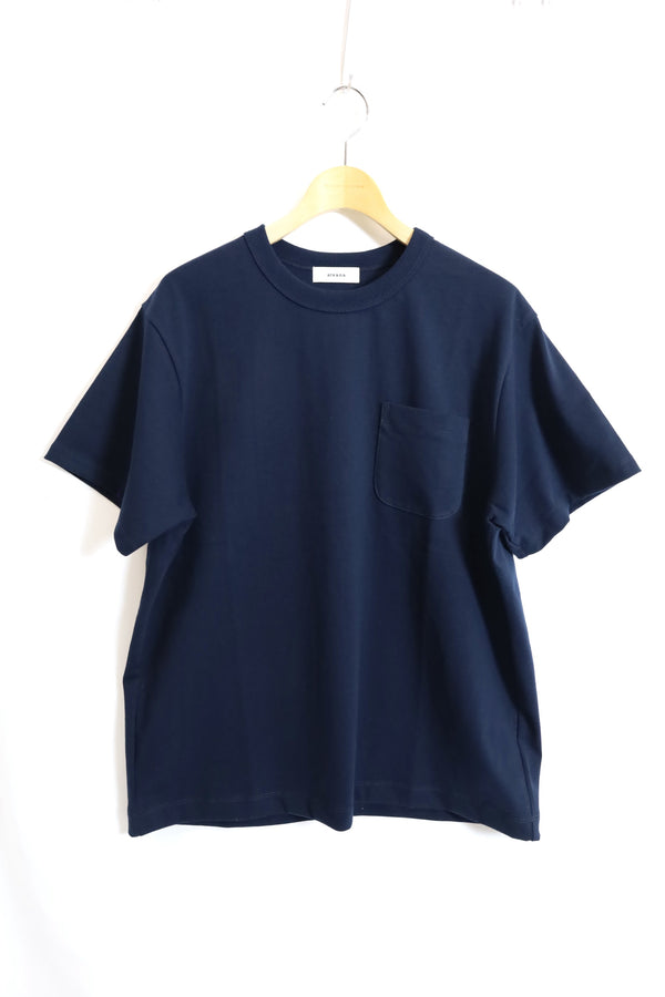 alvana / 空紡　Classic PK Tee Shirt - Ink Navy