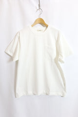 alvana / 空紡　Classic PK Tee Shirt - White