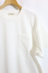 alvana / 空紡　Classic PK Tee Shirt - White