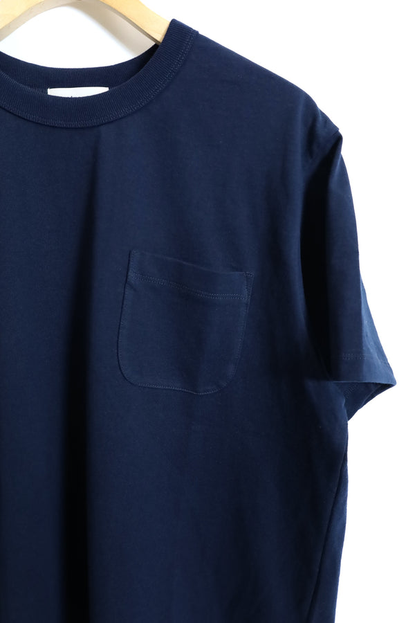 alvana / 空紡　Classic PK Tee Shirt - Ink Navy