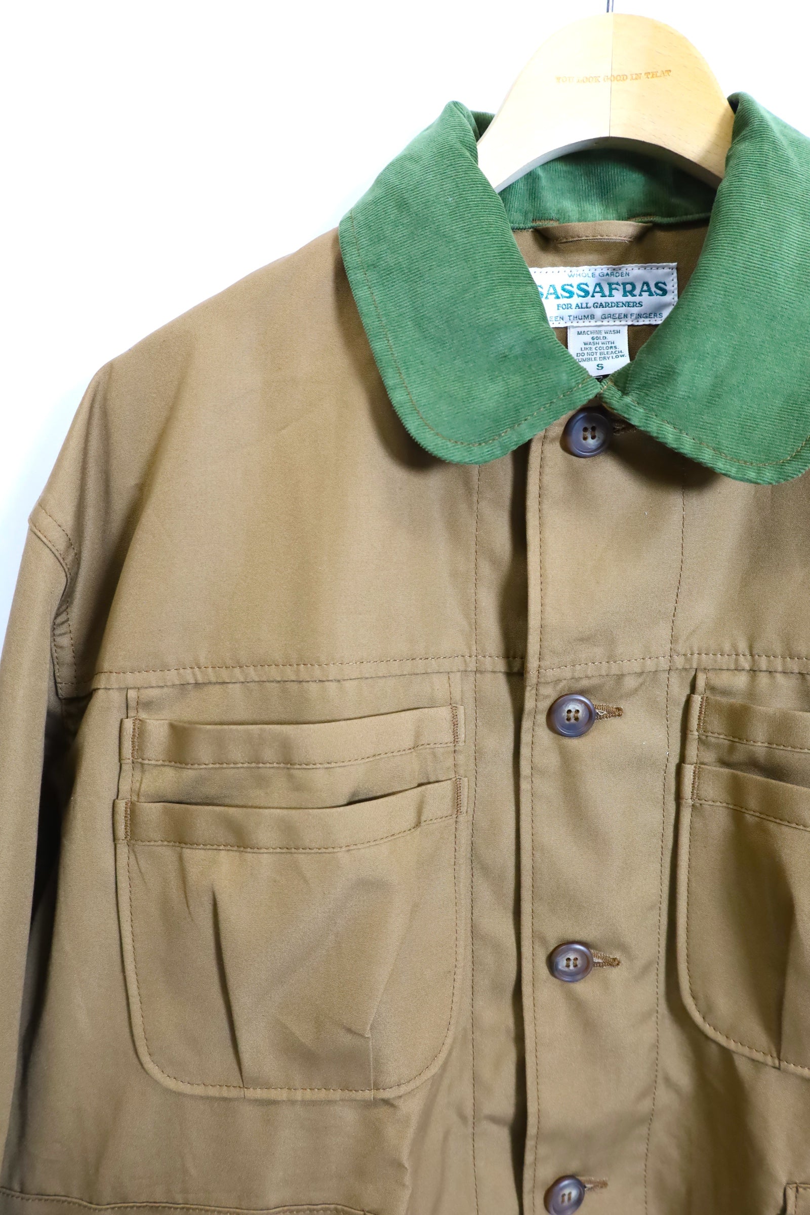 ジャケット・アウター SASSAFRAS GARDEN HOLE JACKET(BLANKET) SASSAFRAS / 