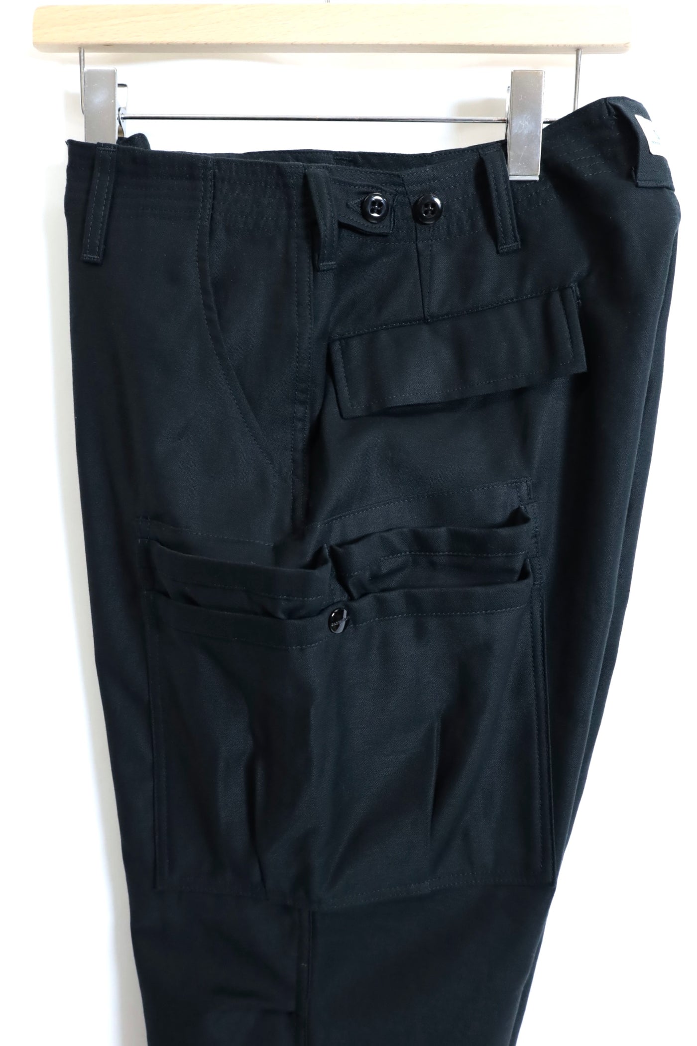SASSAFRAS / Overgrown Pants 4/5 - Black – redtriangle