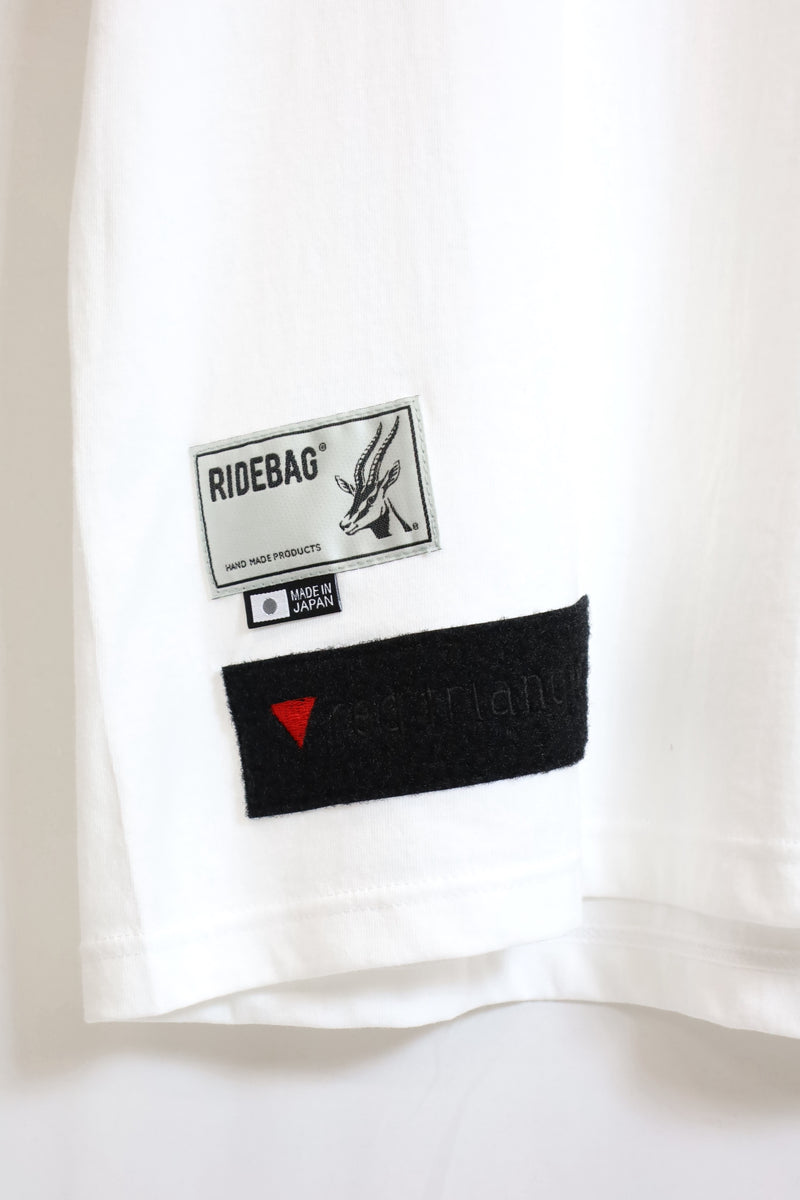 RIDE BAG / redtriangle special order TEE - White