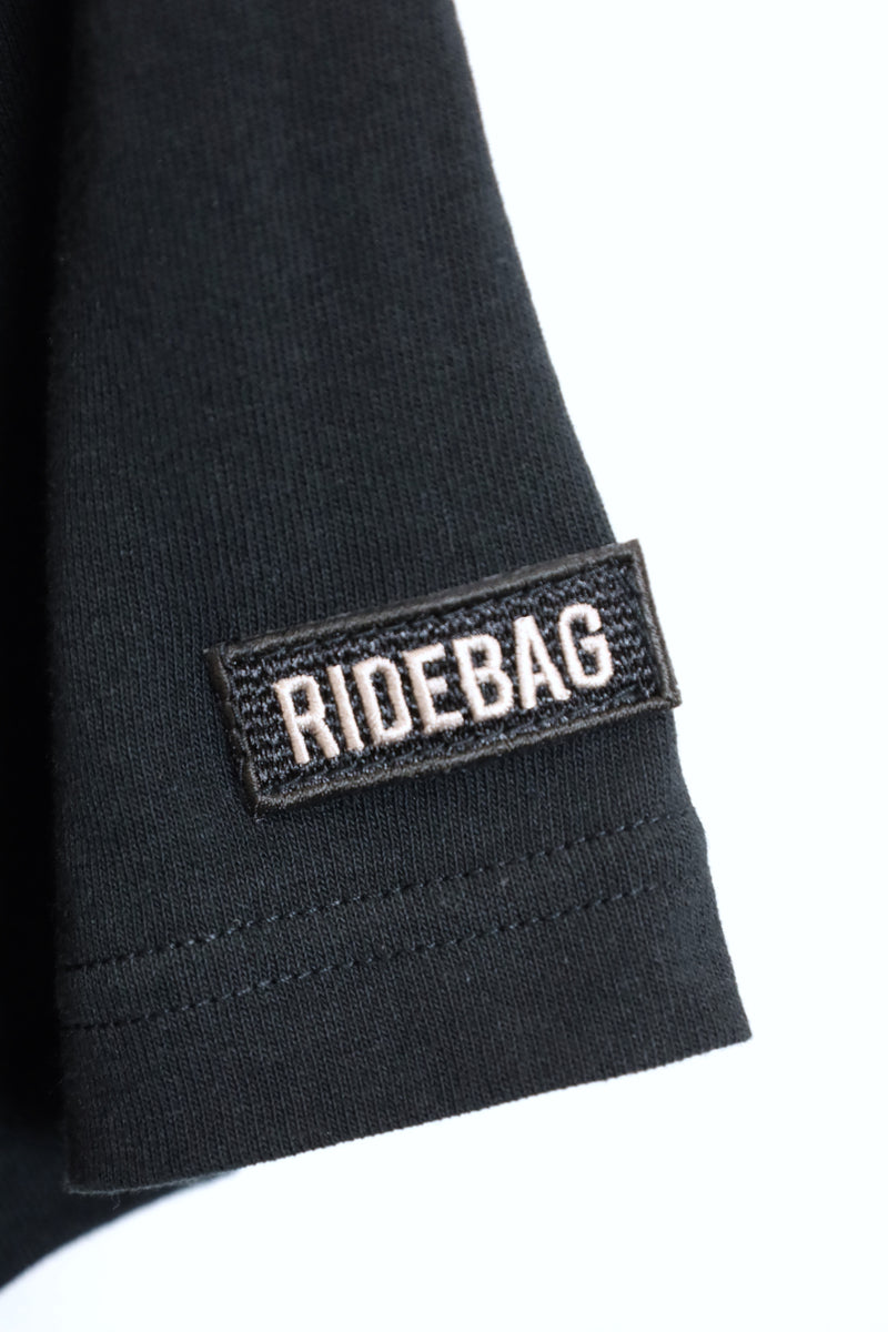 RIDE BAG / redtriangle special order TEE -Black