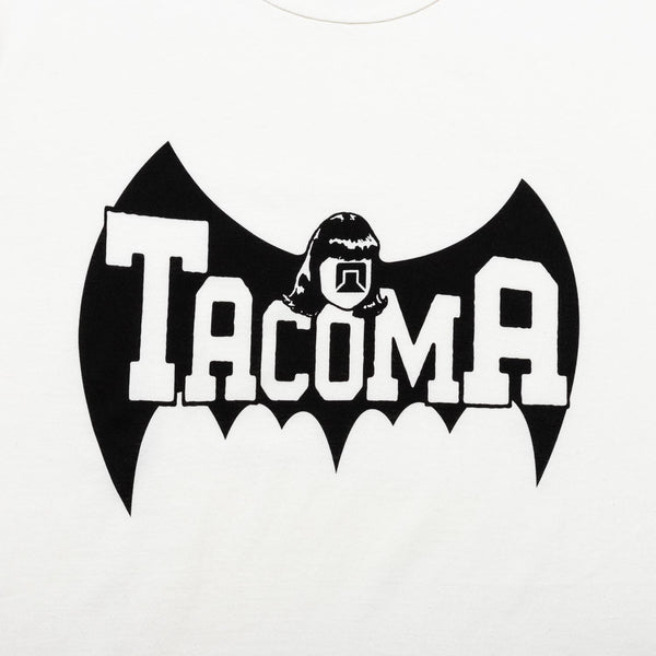 TACOMA FUJI RECORDS /Vampire in Tacoma Tee designed by Hiroshi Iguchi - White