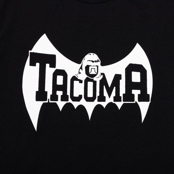 TACOMA FUJI RECORDS /Vampire in Tacoma Tee designed by Hiroshi Iguchi - Black