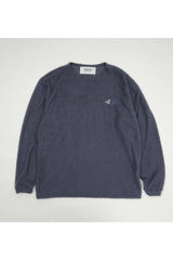 Hombre Nino / FLEECE L/S TEE - Navy