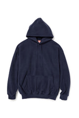 TRIBE WEAR /NOT BASIC FLEECE HOODIE - NAVY