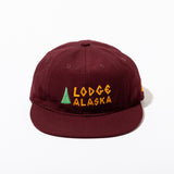 TACOMA FUJI RECORDS / Lodge ALASKA HW LOGO CAP '24 designed by Matt Leines 