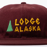 TACOMA FUJI RECORDS / Lodge ALASKA HW LOGO CAP '24 designed by Matt Leines 