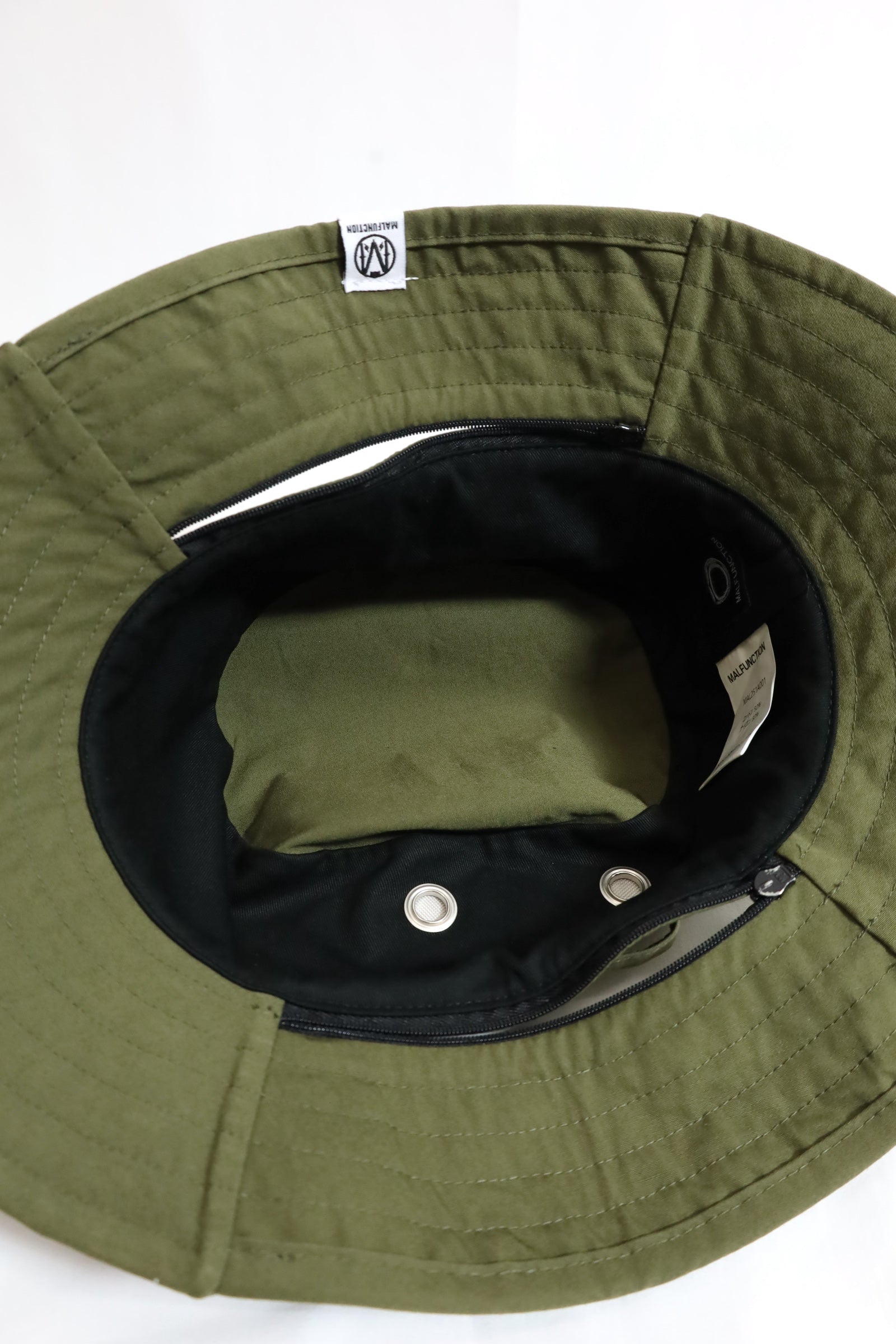 MALFUNCTION / HEADPHONE HAT - Olive – redtriangle