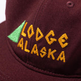 TACOMA FUJI RECORDS / Lodge ALASKA HW LOGO CAP '24 designed by Matt Leines 