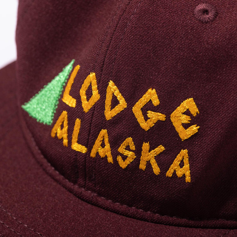 TACOMA FUJI RECORDS /  Lodge ALASKA HW LOGO CAP ’24 designed by Matt Leines