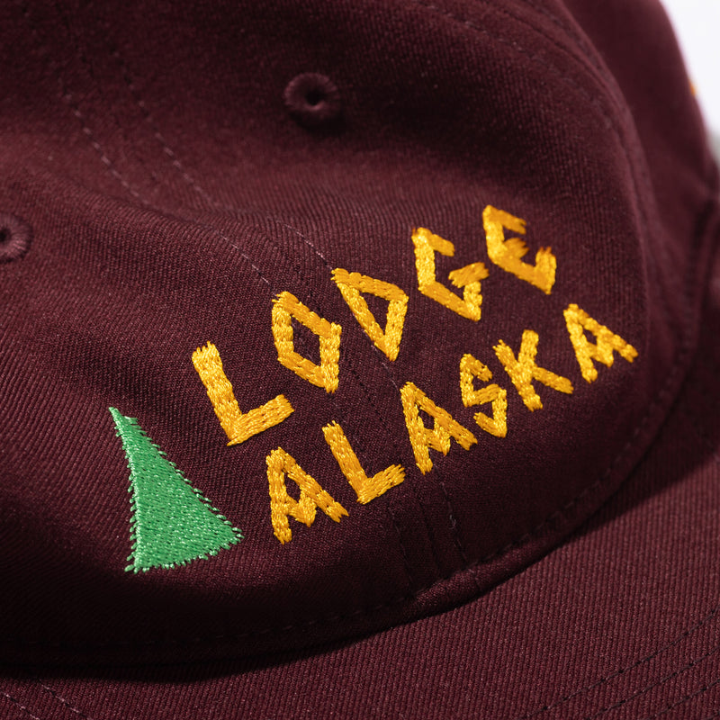 TACOMA FUJI RECORDS /  Lodge ALASKA HW LOGO CAP ’24 designed by Matt Leines