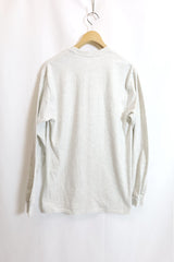 COW BOOKS / Book Vendor Long Sleeve T-shirt-（Logo/Ash)