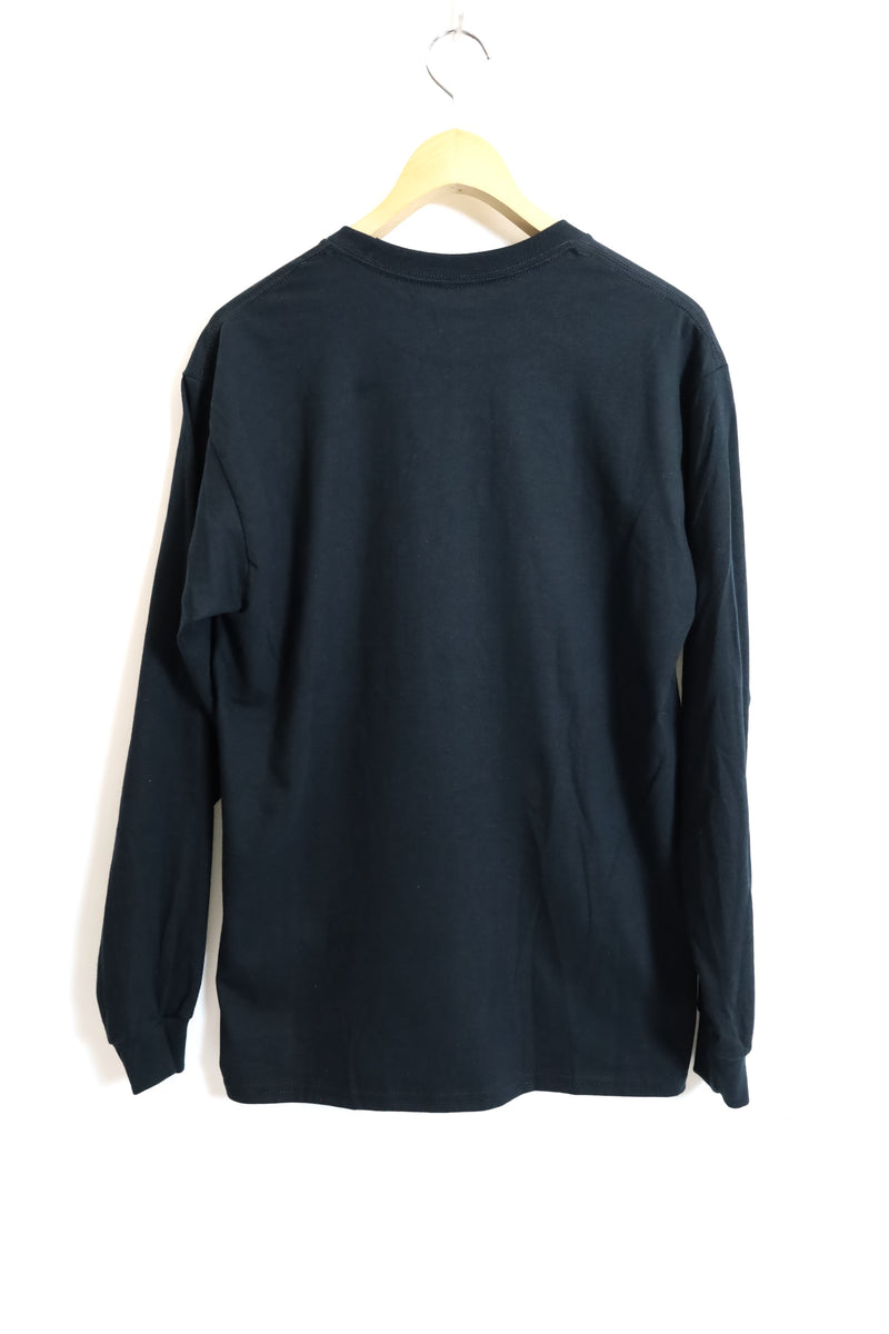 COW BOOKS / Book Vendor Long Sleeve T-shirt-（Logo/Black)