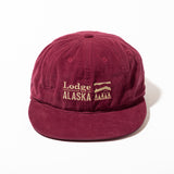 TACOMA FUJI RECORDS / Lodge ALASKA LOGO CAP ’23 - Burgundy