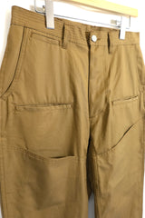 SASSAFRAS / Leaf Warden Pants 4/5 - Khaki