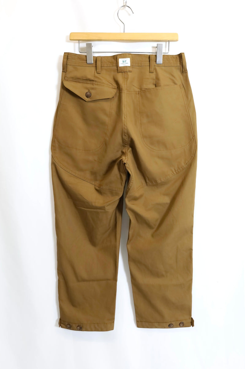 SASSAFRAS / Leaf Warden Pants 4/5 - Khaki
