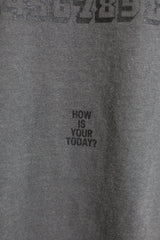 TODAY edition / VILLAGE #02 SS Tee - Charcoal