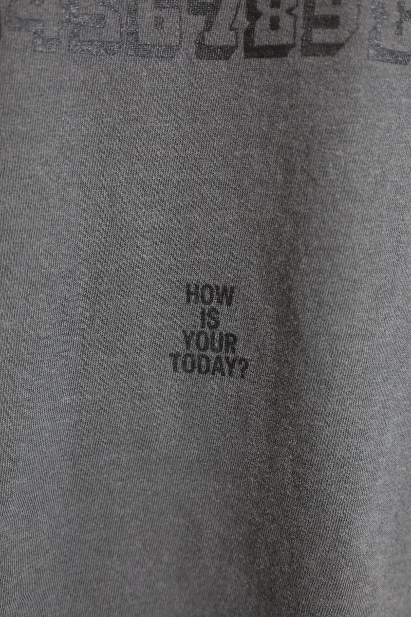 TODAY edition / VILLAGE #02 SS Tee - Charcoal