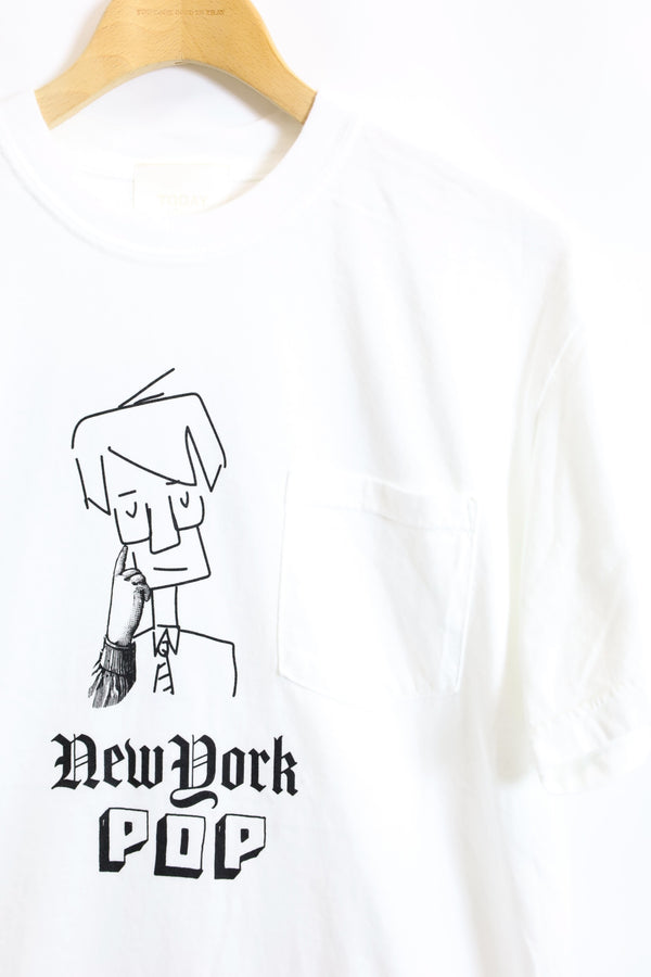 TODAY edition / VILLAGE #01 SS Tee - White