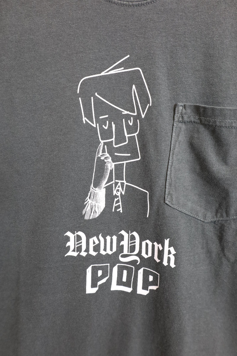 TODAY edition / VILLAGE #01 SS Tee - Charcoal