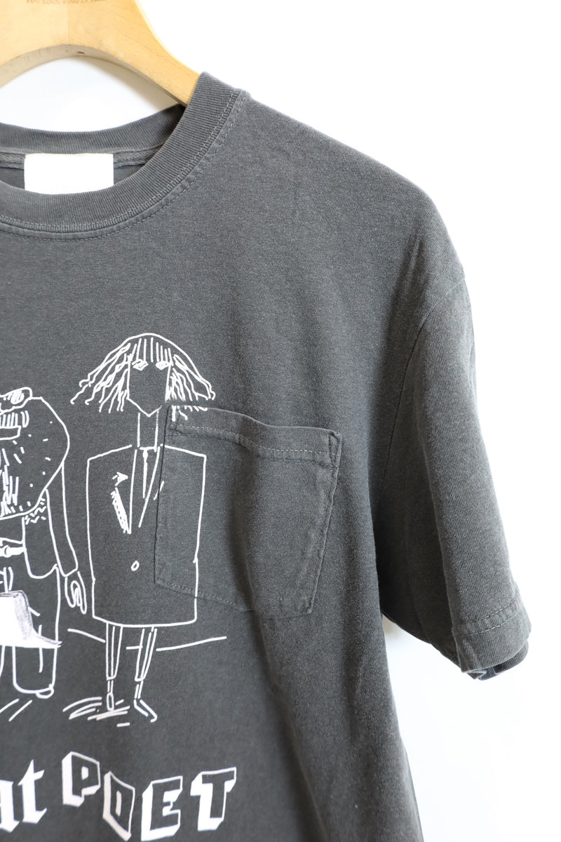 TODAY edition / VILLAGE #03 SS Tee - Charcoal