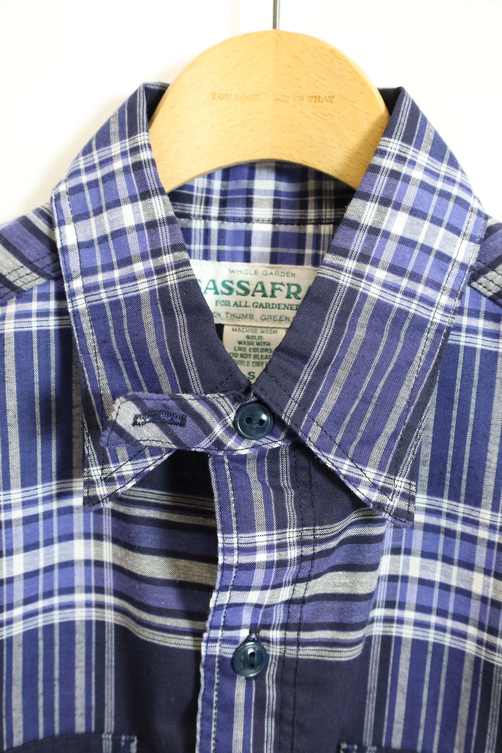 SASSAFRAS /Gardener Shirt 1/2 - SF252245 – redtriangle