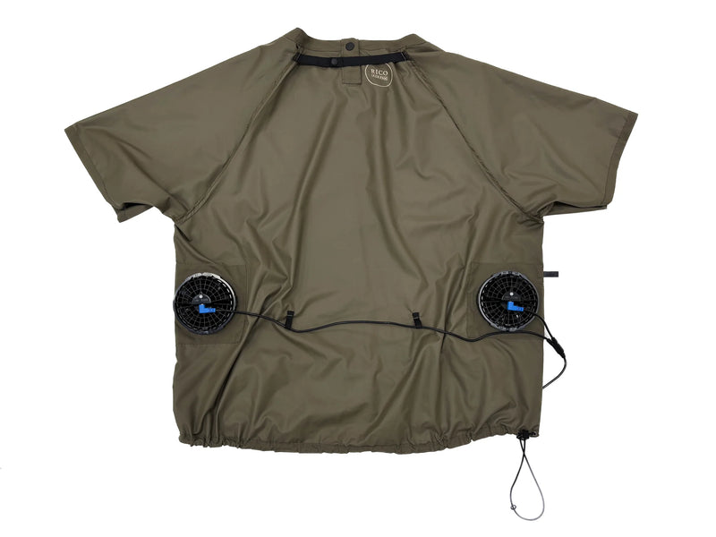 RICO AIR FAN / RICO AIR FAN BROWN KHAKI – redtriangle