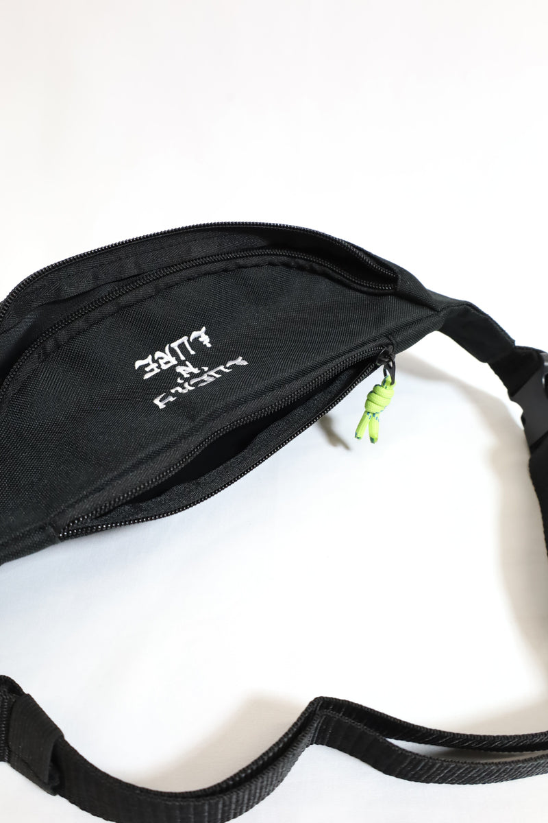 Lucky 'n' Lure / 幸運 Belt Bag - BLK